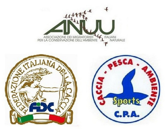 ANUU Migratoristi - Federcaccia - CPA Sport - Unite - Associazioni Venatoria